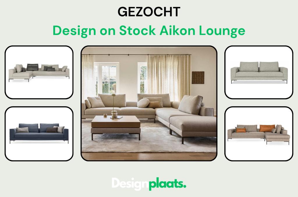 GEZOCHT: Design on Stock Aikon Lounge — Direct Inkoop, Ophalen of Verzenden, Hoekbank, Bankstel Bank Zetels Sofa Hoekbank Design bank