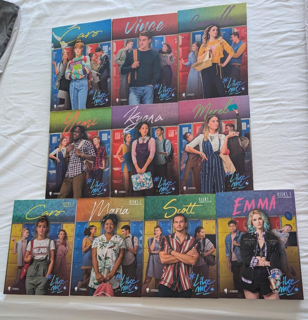 NIEUW: Boekenreeks #LikeMe - De Eerste Reeks Compleet!, Neuf, Enlèvement ou Envoi, Fiction, Jan Ruysbergh