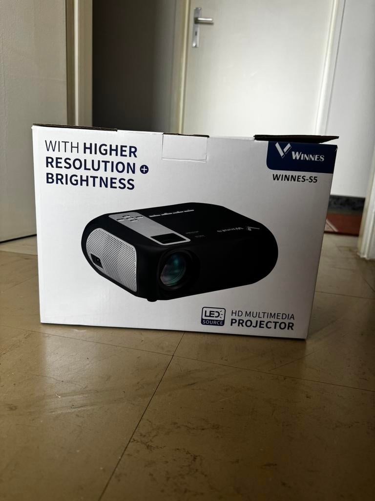 HD Multimedia Projector, Audio, Tv en Foto, Beamers, Ophalen, Nieuw, LED