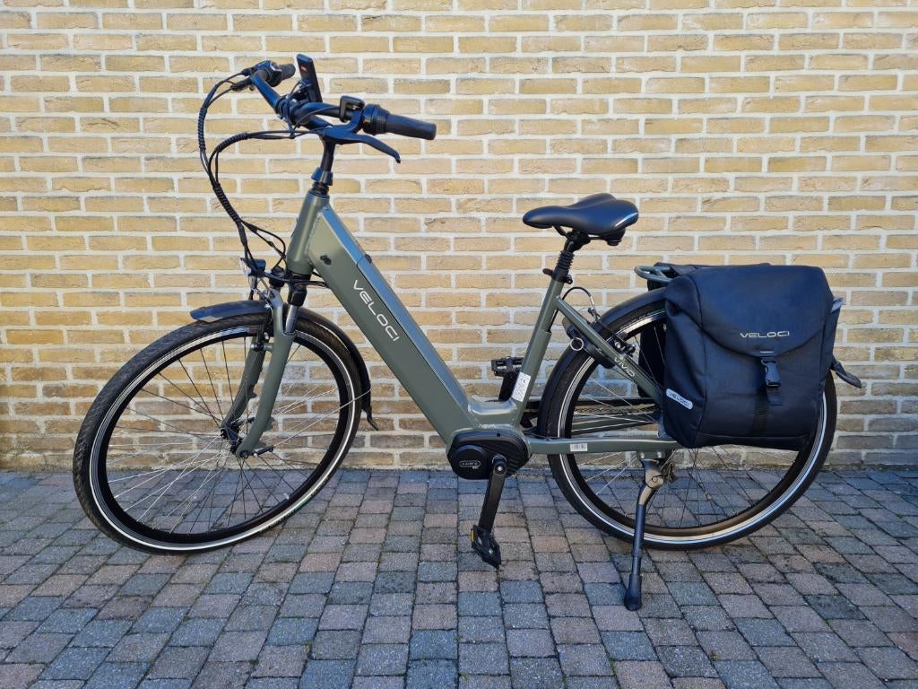 Elektrische damesfiets Veloci Vivid lage instap grijs, Fietsen en Brommers, Fietsen | Dames | Damesfietsen, Ophalen, Velgrem, Versnellingen