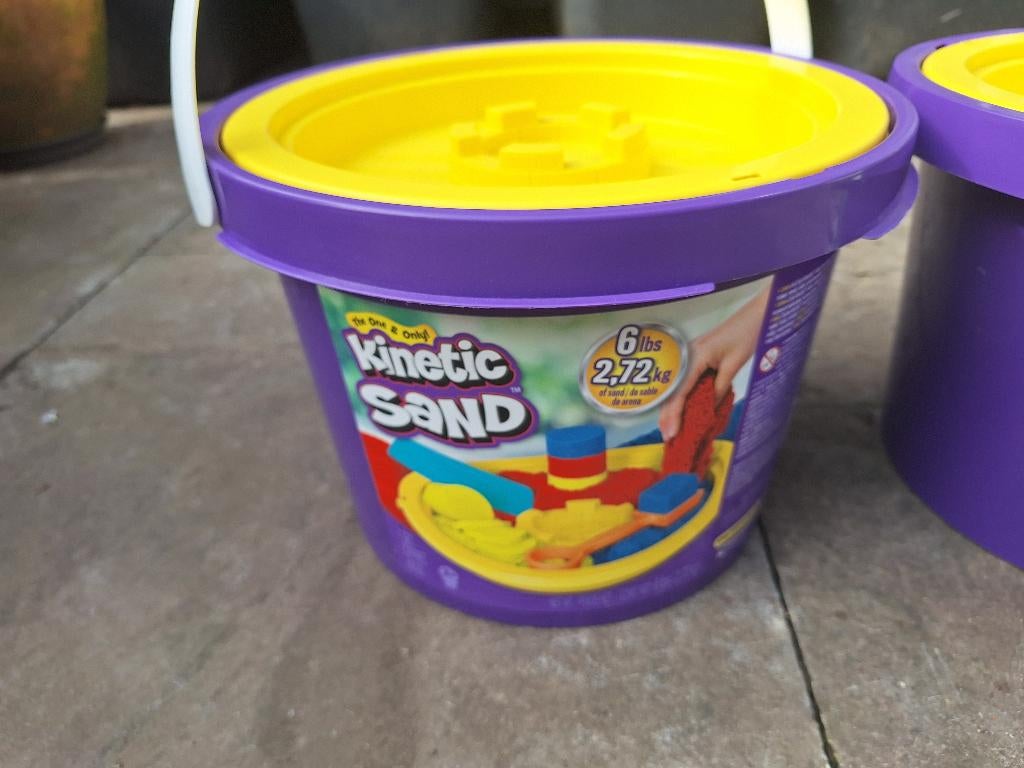 2 emmers Kinetisch zand (Spin Master), Ophalen, Nieuw, Knutselen