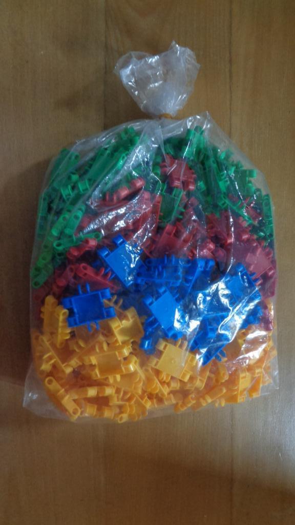 Clics zak met 320 clics - Constructie blokken, Enlèvement, Comme neuf, Autres marques