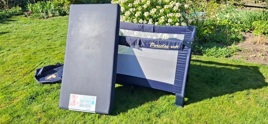 Pericles Soft Reisbedje + Luxe Duvatex Baby Medical Matras, Kinderen en Baby's, Babyparken, Ophalen