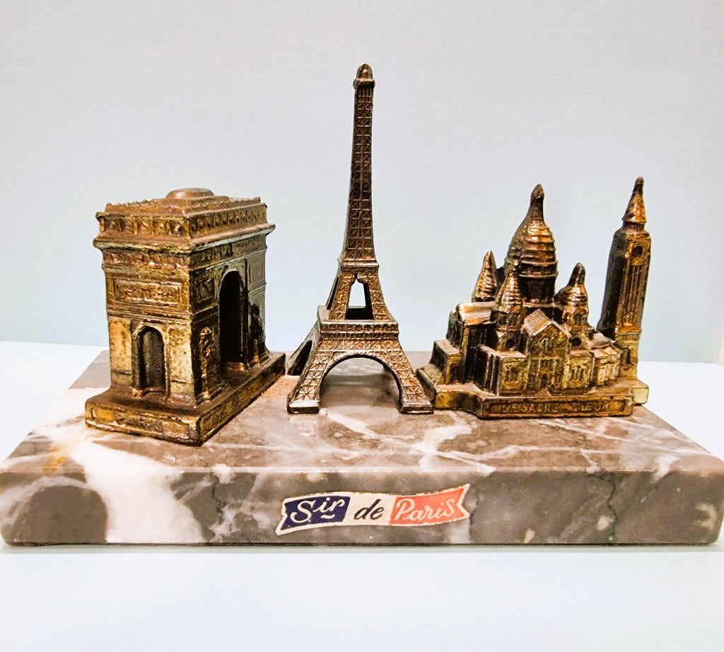 Paris rétro/vintage — marbre, Enlèvement ou Envoi, Maison et Meubles