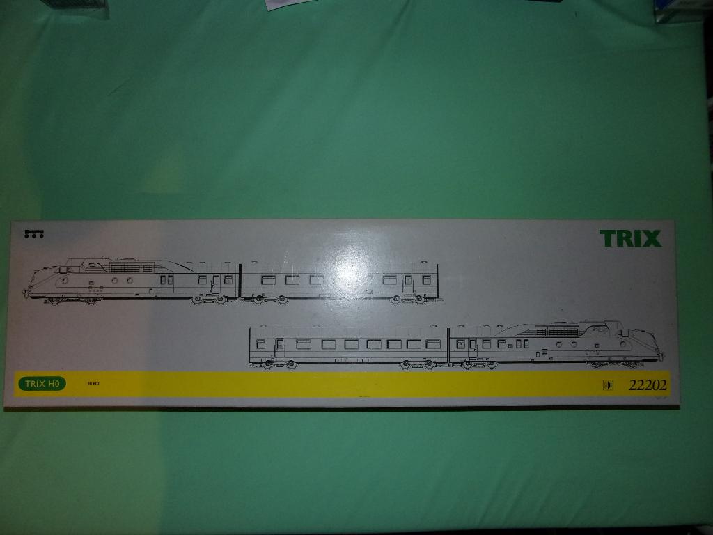 TRIX rame BR 602 DB 22202 + 23315 DIGITAL SON NEUF, Hobby & Loisirs créatifs, Trains miniatures | HO, Neuf, Enlèvement ou Envoi