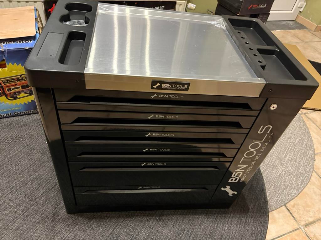 Servante d’atelier 6 tiroirs 5 complets, Enlèvement ou Envoi, Comme neuf