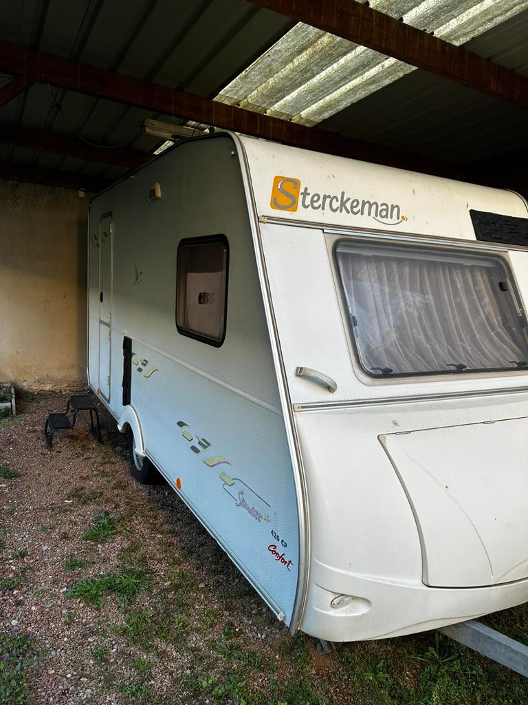 Caravane, Caravans en Kamperen, Sterckeman, Frans bed, Particulier, 4 tot 5 meter