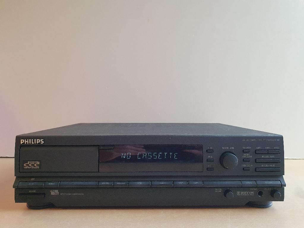 Philips Digital Compact Cassette Player DCC 300 defect, Audio, Tv en Foto, Ophalen of Verzenden, Philips