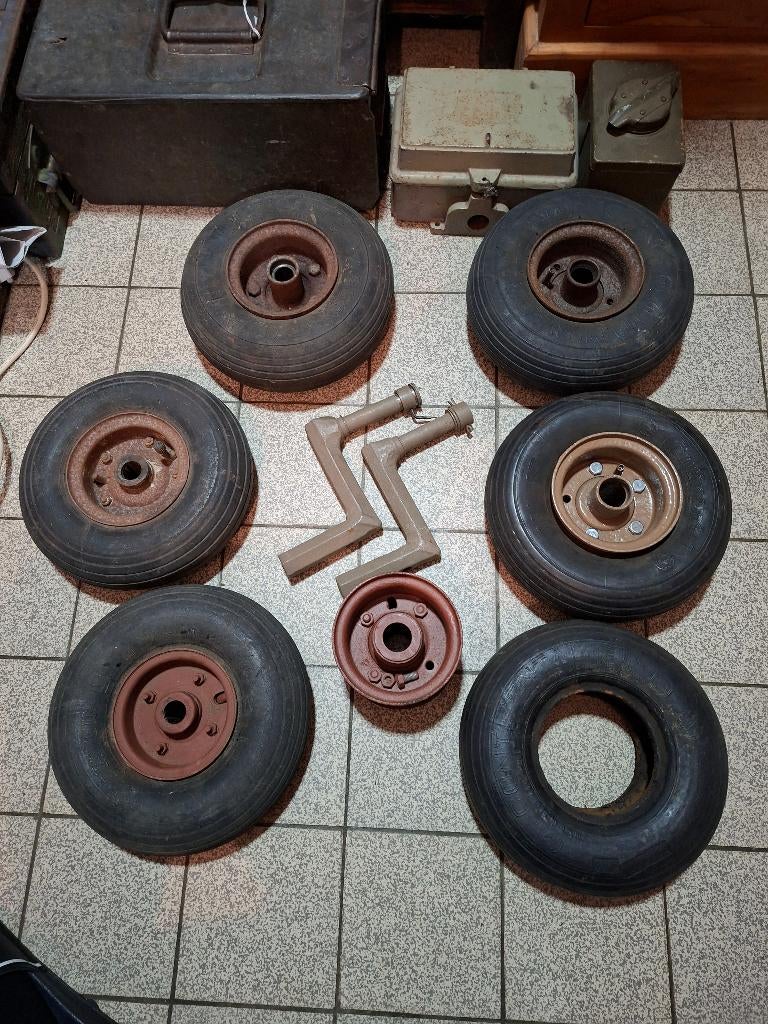 Fallschirmjäger dropcontainer parts, Verzamelen, Ophalen of Verzenden, Luchtmacht, Overige typen