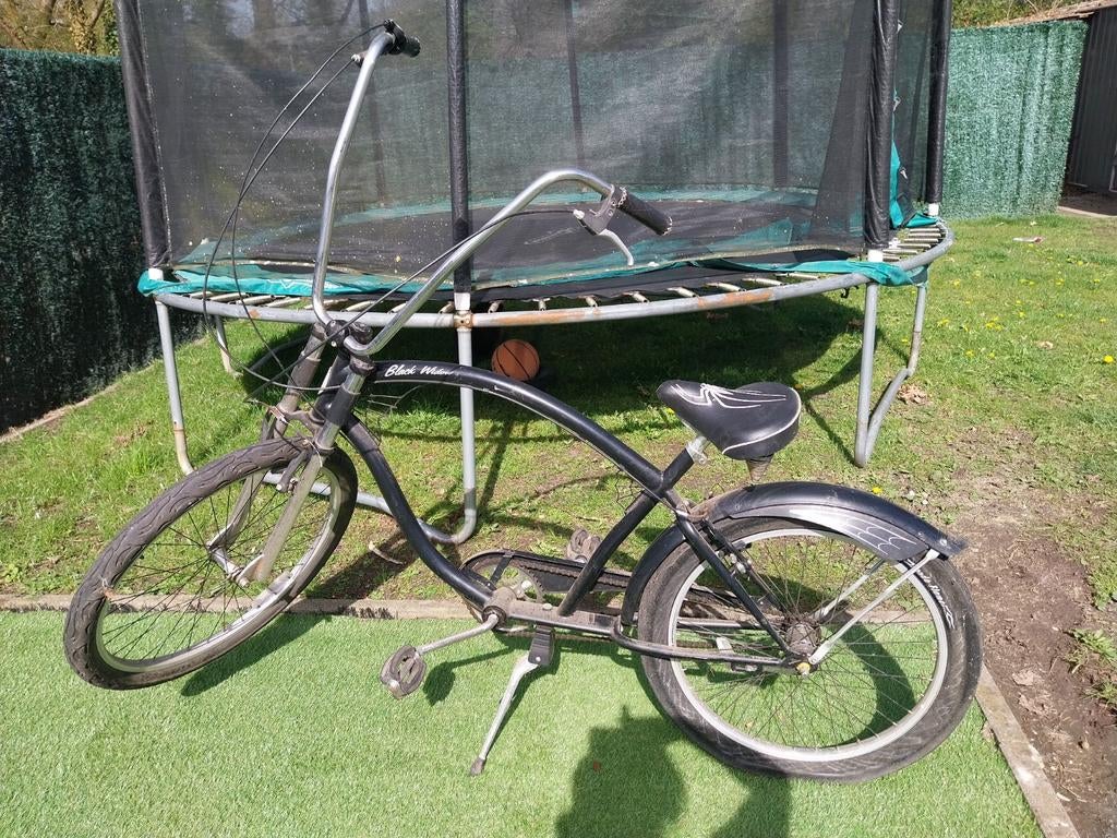 Black widow chopper fiets, Enlèvement, Chopper