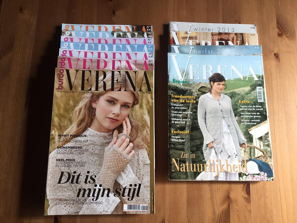 Verena breiboeken, Boeken, Hobby en Vrije tijd, Verzenden, Zo goed als nieuw