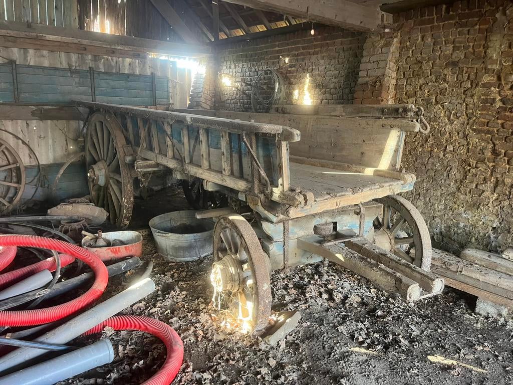 boerenwagen boerenkar marktwagen oogstwagen koets rijtuig