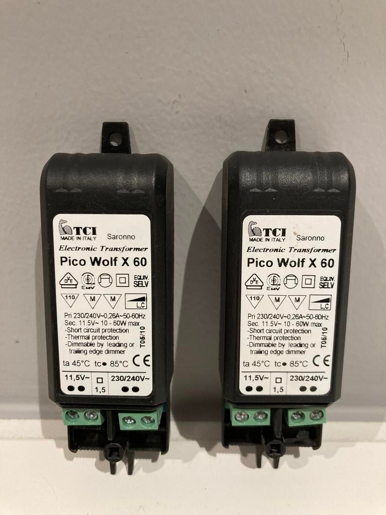 Elektronische transformators pico wolf X 60, Enlèvement ou Envoi, Comme neuf