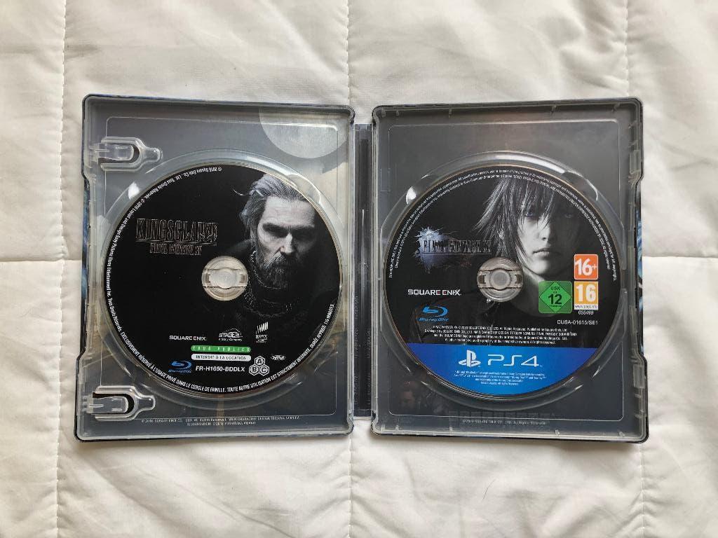 Final Fantasy XV Deluxe Edition PS4 + Steelbook Collector !, Enlèvement ou Envoi, 1 joueur, Jeu de rôle (Role Playing Game), Comme neuf