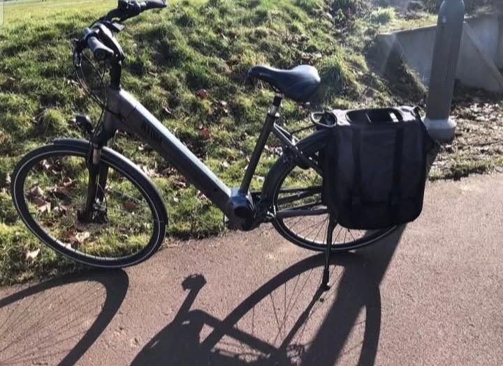 Elektrische fiets ATOM Diamond 750wh Topstaat, Zo goed als nieuw, 51 tot 55 cm, 50 km per accu of meer, Ophalen