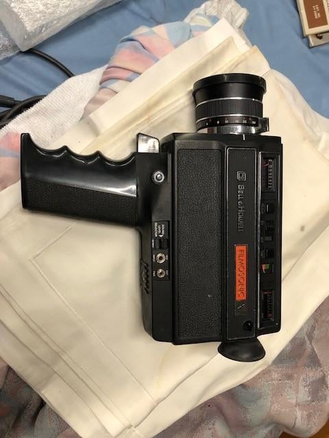 retro vintage Bell & Howell filmosonic XL 8 mm camera, Enlèvement ou Envoi, Audio et Vidéo
