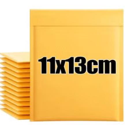 Sacs d'expédition en papier kraft avec bulles 50 pièces, Enlèvement ou Envoi, Enveloppe