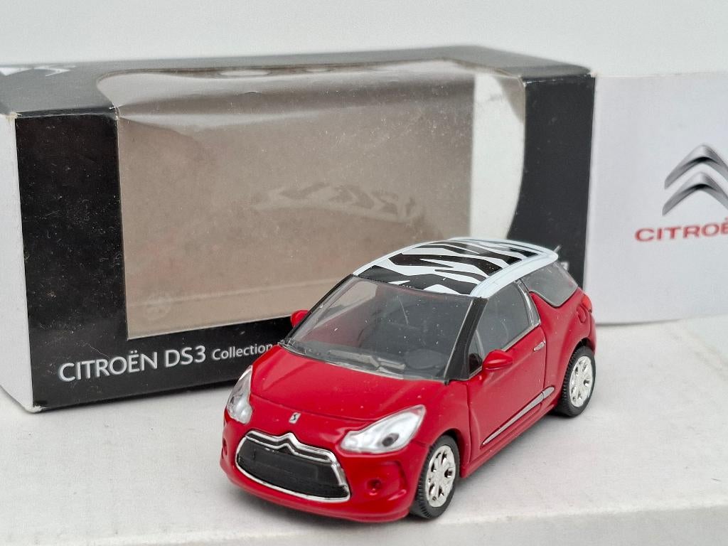 Citroën DS3 - Norev 1/64, Hobby en Vrije tijd, Modelauto's | Overige schalen, Zo goed als nieuw, Auto, Verzenden