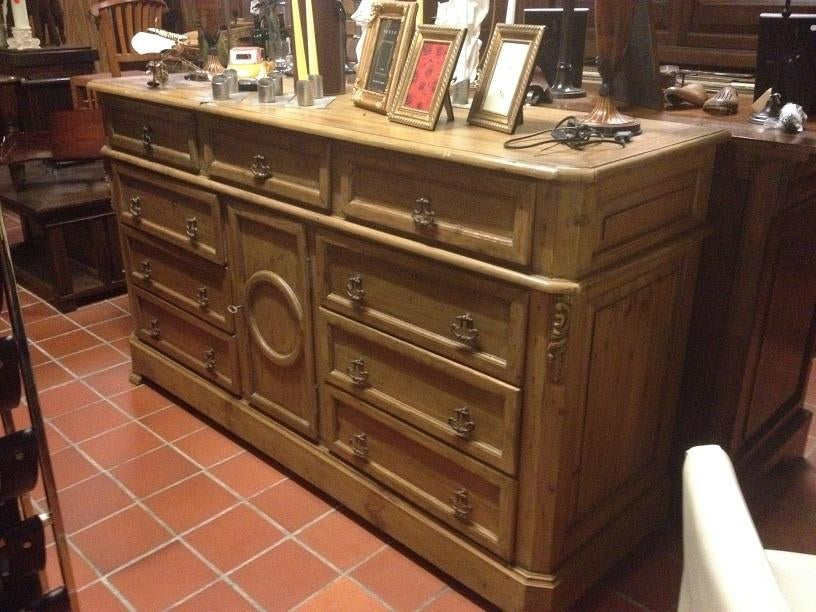 Unieke massief grenen ladekast commode dressoir Flamant, Ophalen, Nieuw