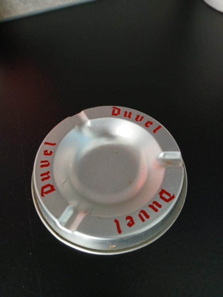 Ancien cendrier en tôle DUVEL en parfait état, Enlèvement ou Envoi, Comme neuf, Autres types, Duvel