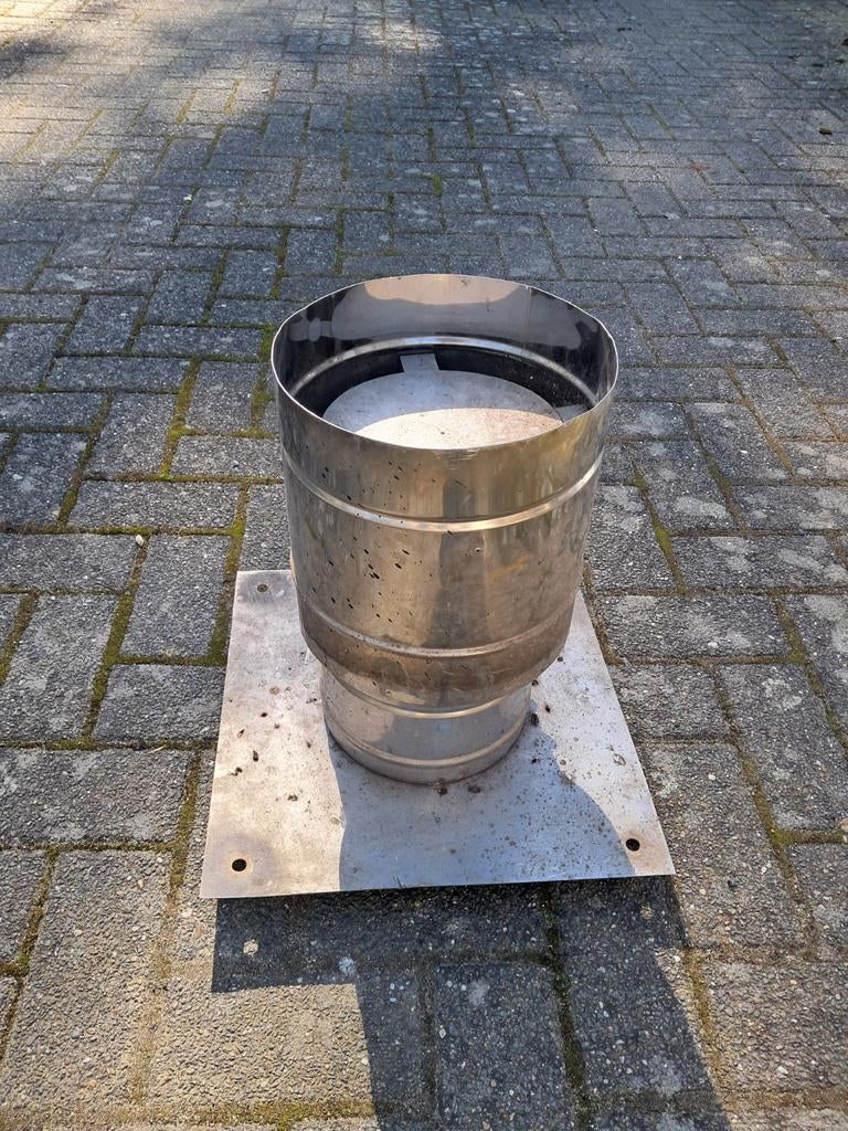 Afvoerkap inox, Doe-het-zelf en Bouw, Ophalen, Inox, Afvoer