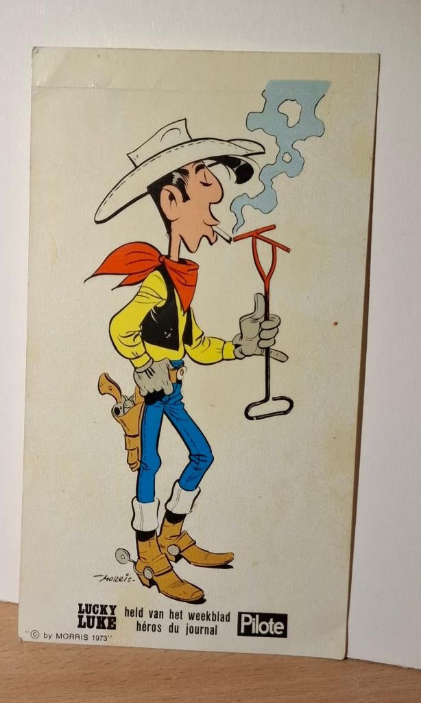 Autocollant Lucky Luke 1973, Enlèvement ou Envoi