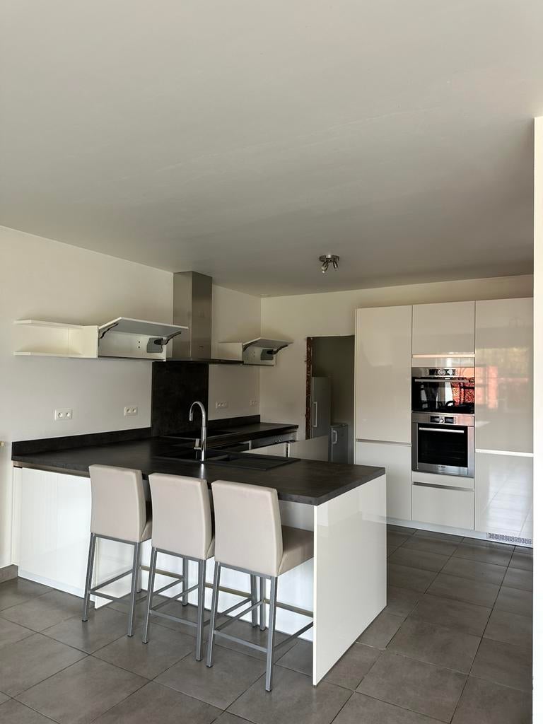 LUXE DSM KEUKEN + 6 BOSCH ELECTRO + GEDEMONTEERD, Huis en Inrichting, Ophalen, Wit, Hoekkeuken, Zo goed als nieuw