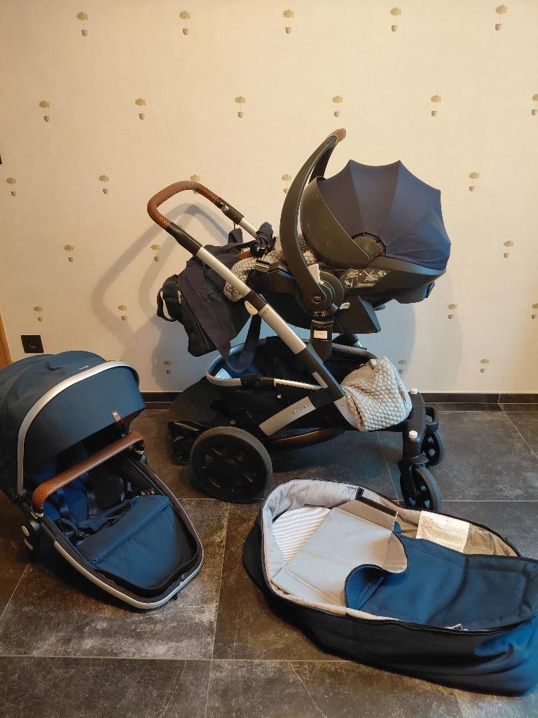 Poussette Joolz Geo 2 + accessoires, Kinderen en Baby's, Gebruikt, Verstelbare duwstang, Ophalen, Kinderwagen