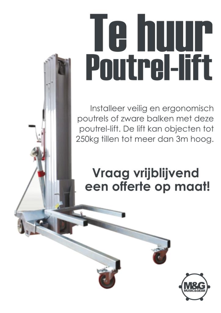 poutrel-lift, Ophalen, Nieuw, Handmatig