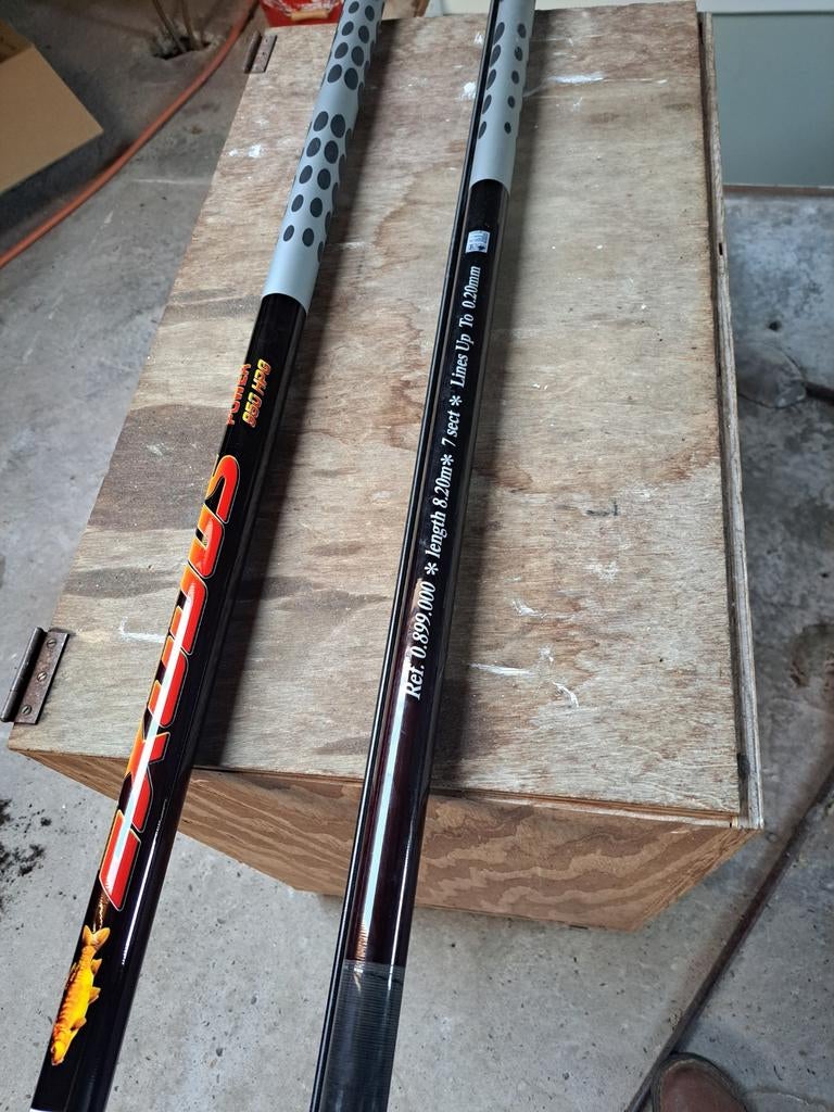 2 hengels, Enlèvement