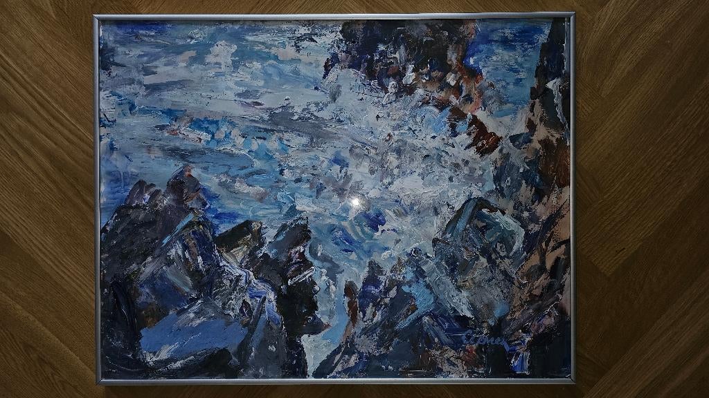 Œuvre à l'huile de Jan Cremer, Enlèvement