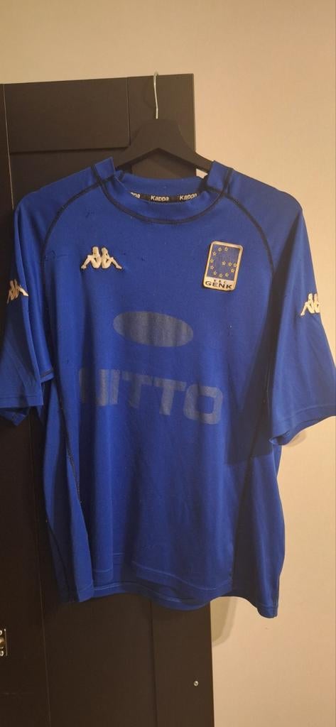 KRC Genk 2001-2002 Home Blue Kappa XL, Maat L, Ophalen of Verzenden, Shirt