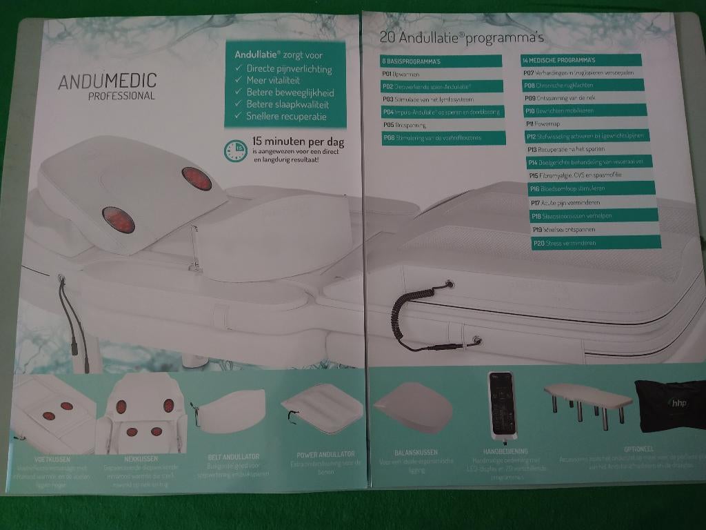 Andullatie matras, Sport en Fitness, Massageproducten, Zo goed als nieuw, Massagestoel of Kussen, Ophalen