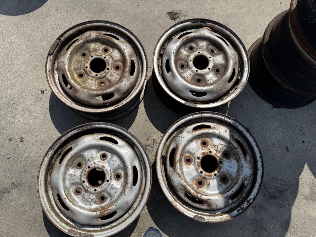 4 jantes en tôle Ford Transit, Enlèvement, Utilisé, Ford