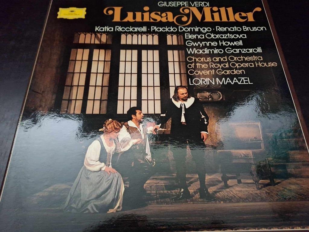 Verdi / Maazel - Luisa Miller Box 3 x Lp's Vinyl, 12 pouces, Enlèvement ou Envoi, Utilisé, Classicisme