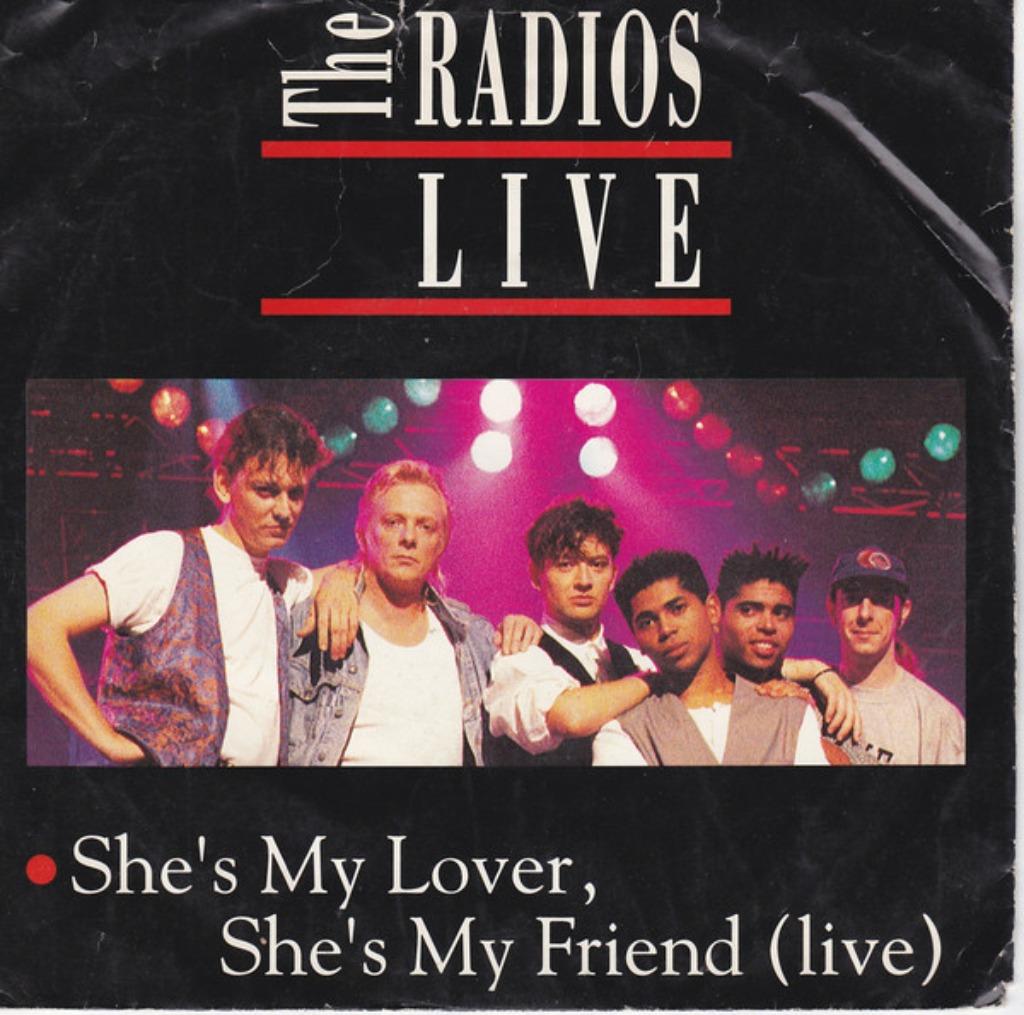 The Radios - She's My Lover, She's My Friend (Live), 7 inch, Single, Ophalen of Verzenden, Zo goed als nieuw