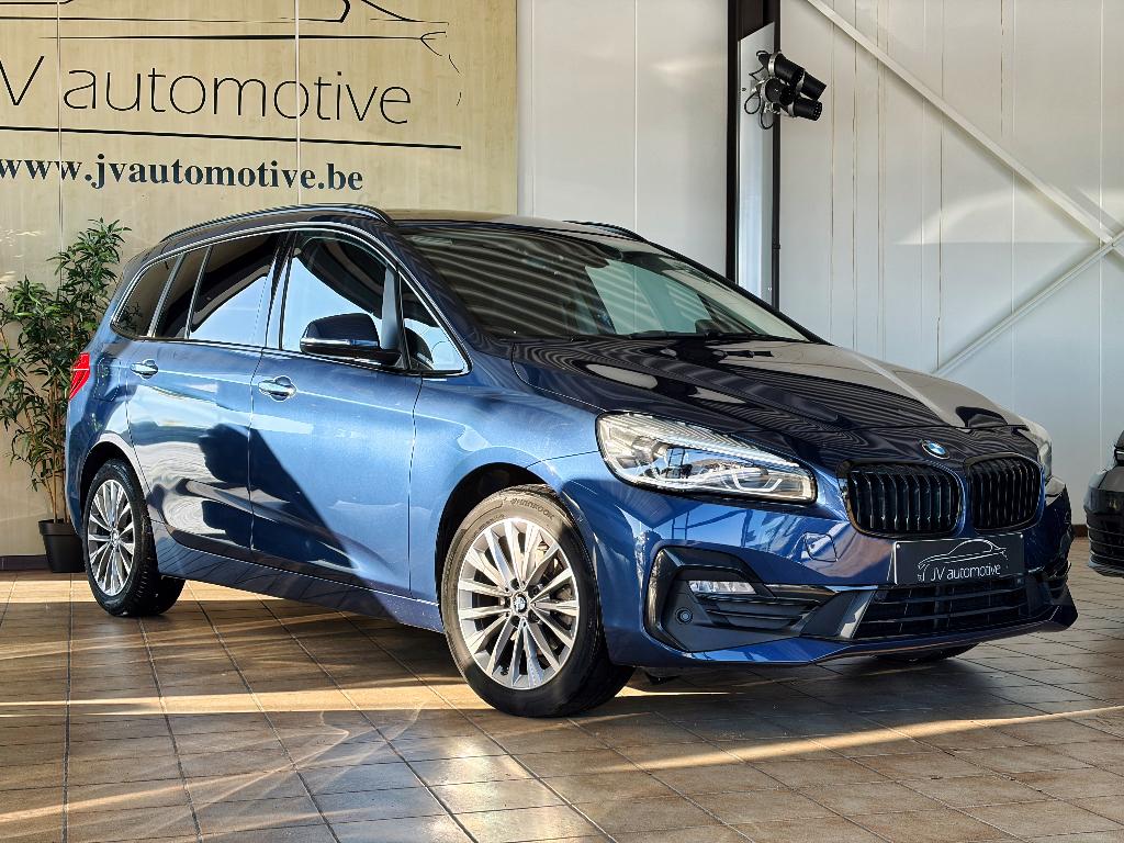 BMW 216i Gran Tourer - 2021 - 99.381km - Leder - Camera, Autos, BMW, Euro 6, Entreprise, Garantie prolongée, Boîte manuelle
