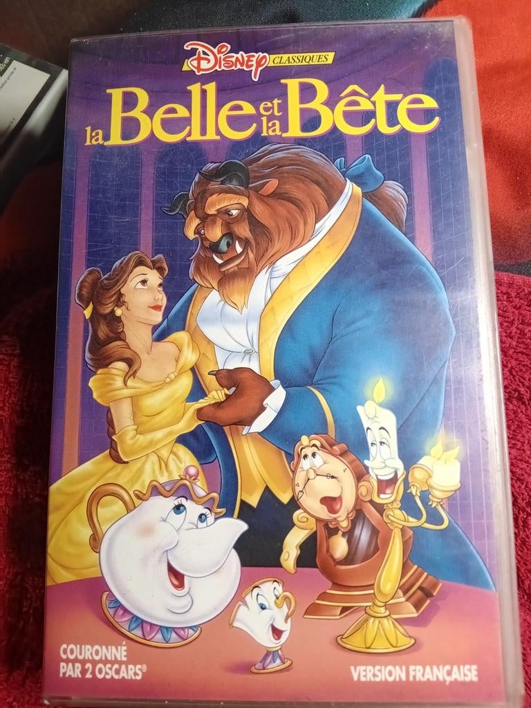 cassette VHS Originale  "la Belle et la Bête", Tous les âges, Enlèvement ou Envoi, Utilisé, Autres genres
