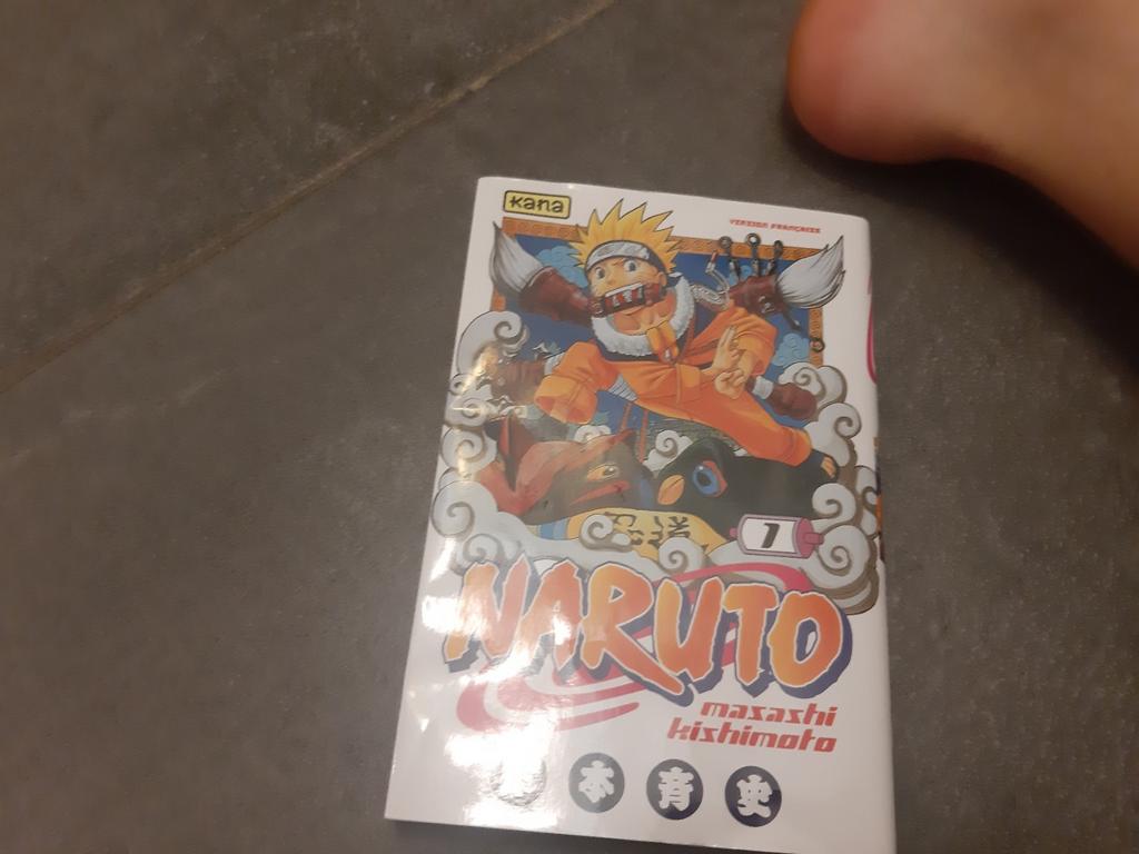 Manga naruto 7, Verzenden