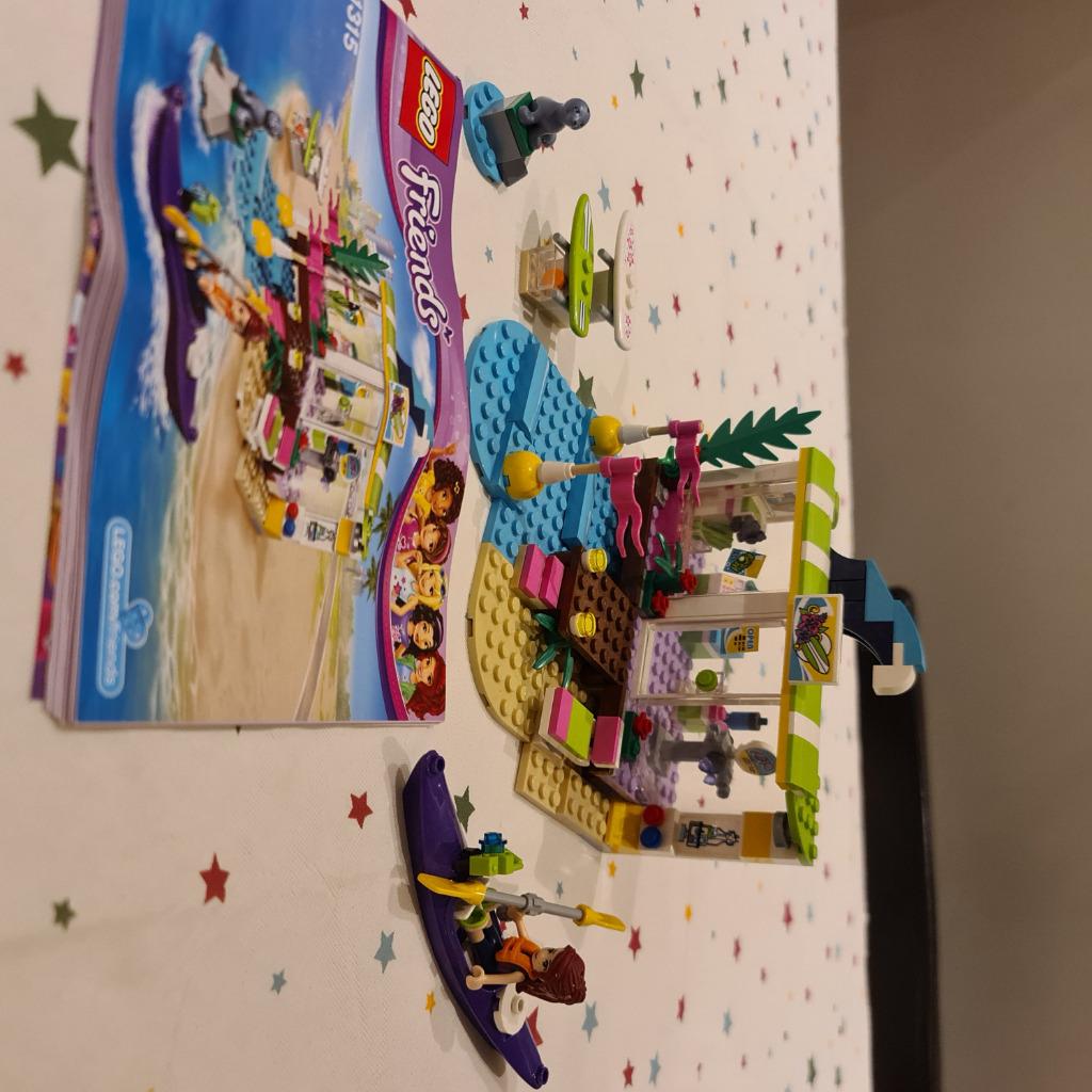 Lego Friends - 41315 - Heartlake Surfshop, Ophalen of Verzenden, Zo goed als nieuw, Complete set, Lego