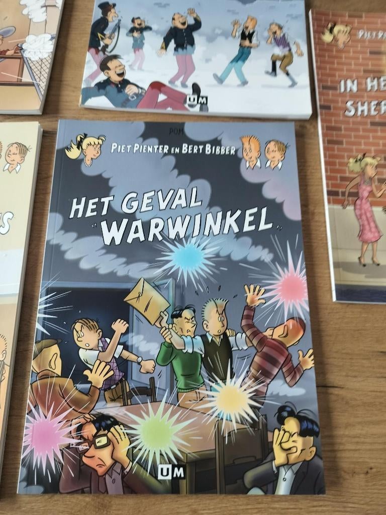 piet pienter 5 delen 't mannekesblad nieuwstaat, Boeken, Ophalen of Verzenden