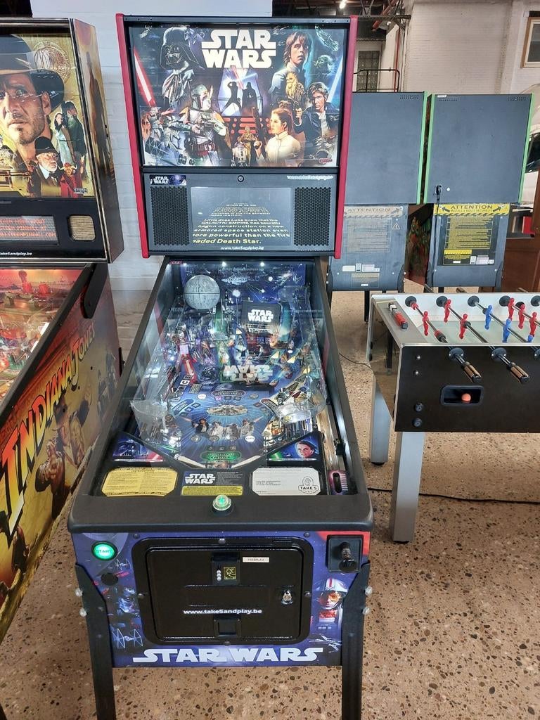 Flipperkast Star Wars Pro, Verzamelen, Automaten | Flipperkasten, Zo goed als nieuw, Flipperkast, Stern, Ophalen