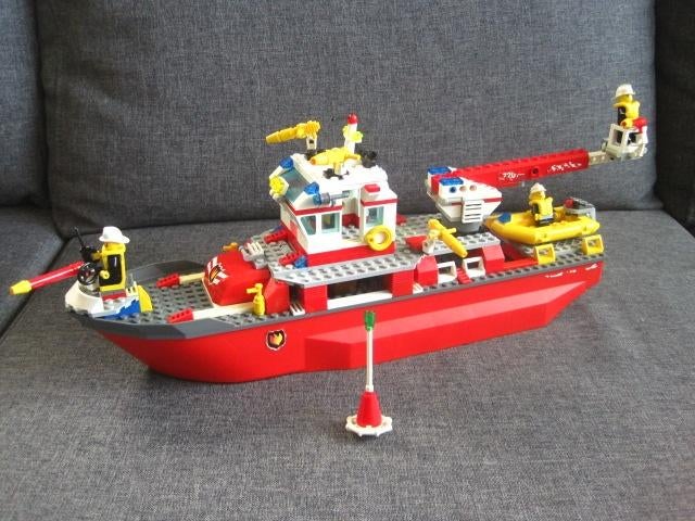 Lego City brandweerboot 7207, Kinderen en Baby's, Ophalen of Verzenden, Gebruikt, Complete set, Lego