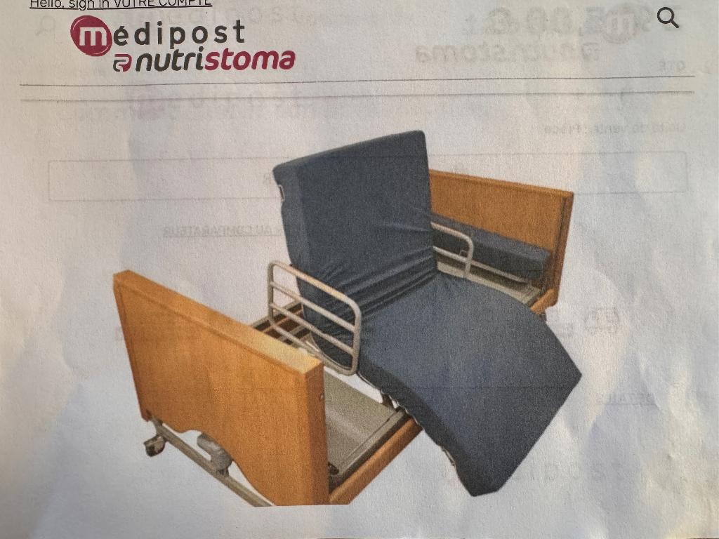 Lit médicalisé rotatif easybed mobipost URGENT NON NÉGOCIABL, Enlèvement, Neuf, Une personne