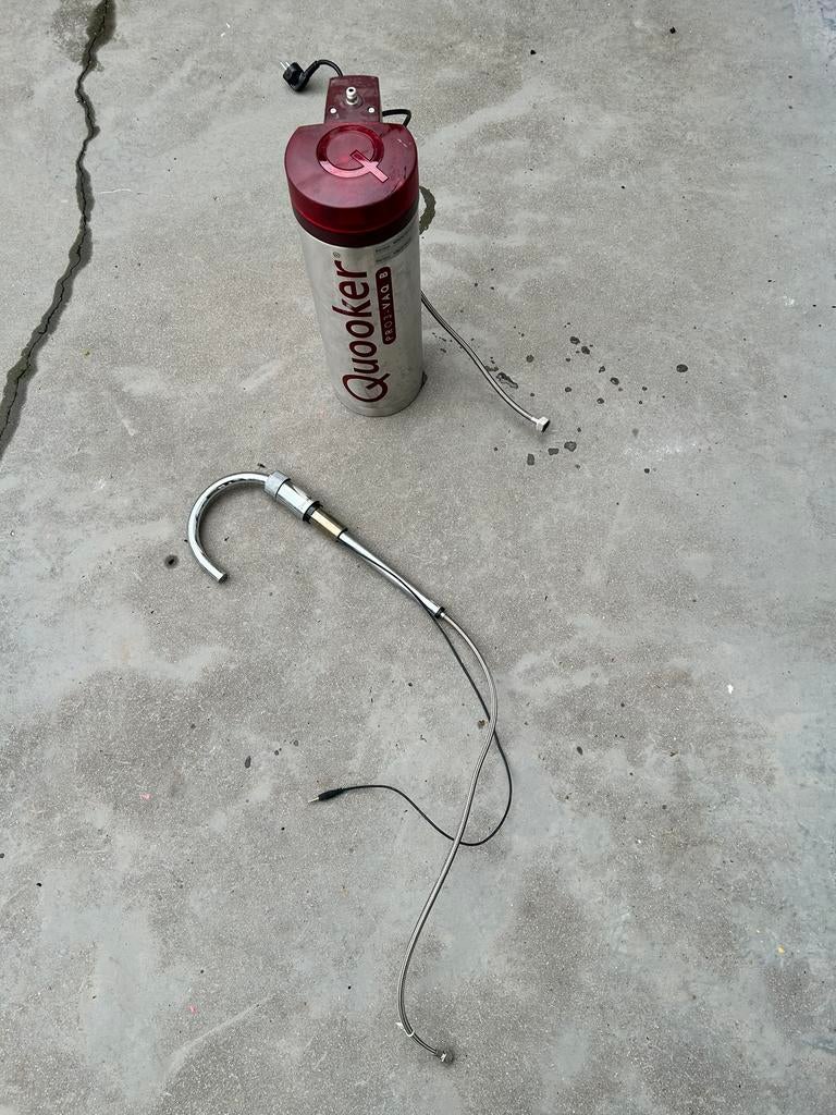 Quooker kraan mét Pro3 VAQ boiler, Ophalen