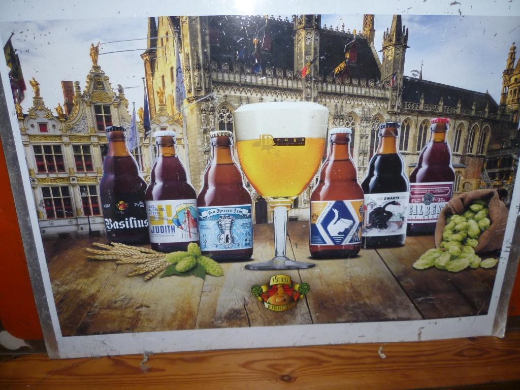 REKLAME BLIKKEN PLAAT VAN BIER, Ophalen