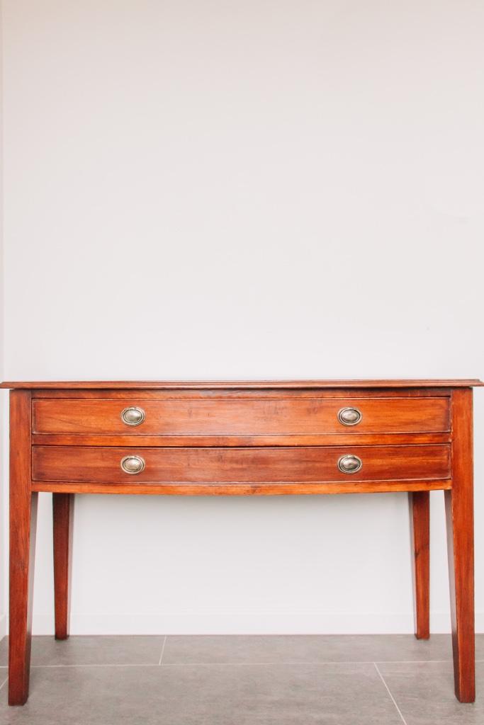 sidetable mahonie, Antiek en Kunst, Ophalen