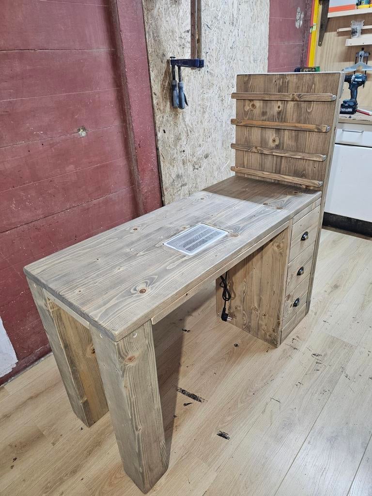 Manicuretafel Nageltafel Manicure Nagel tafel met afzuiging, Overige kleuren, Nieuw, Ophalen of Verzenden, Accessoires