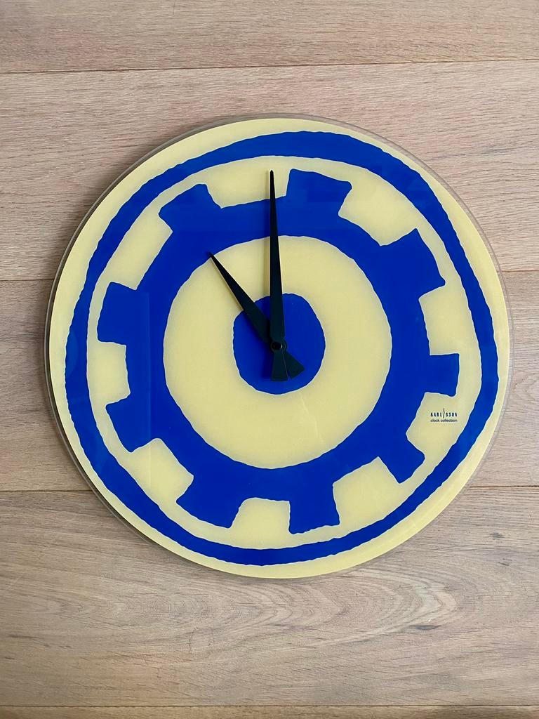 Moderne Wandklok KARLSSON Clock Collection, Ophalen of Verzenden, Zo goed als nieuw