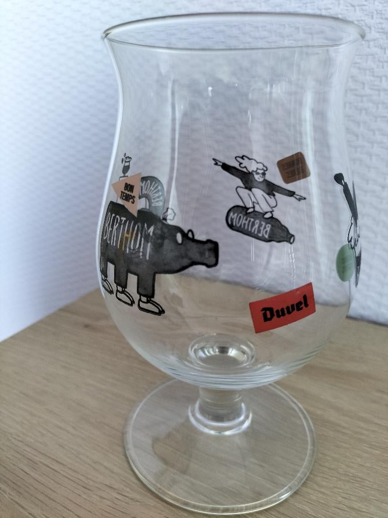 Duvelglas Les Berthom, Enlèvement ou Envoi, Comme neuf, Verre ou Verres, Duvel